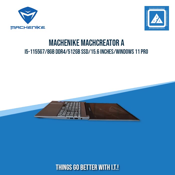 MACHENIKE MACHCREATOR A I5-1155G7/8GB DDR4/512GB SSD | BEST FOR ENTREPRENEURS AND CORPORATES LAPTOP MACHENIKE MACHCREATOR A I5-1155G7/8GB DDR4/512GB SSD | BEST FOR ENTREPRENEURS AND CORPORATES LAPTOP